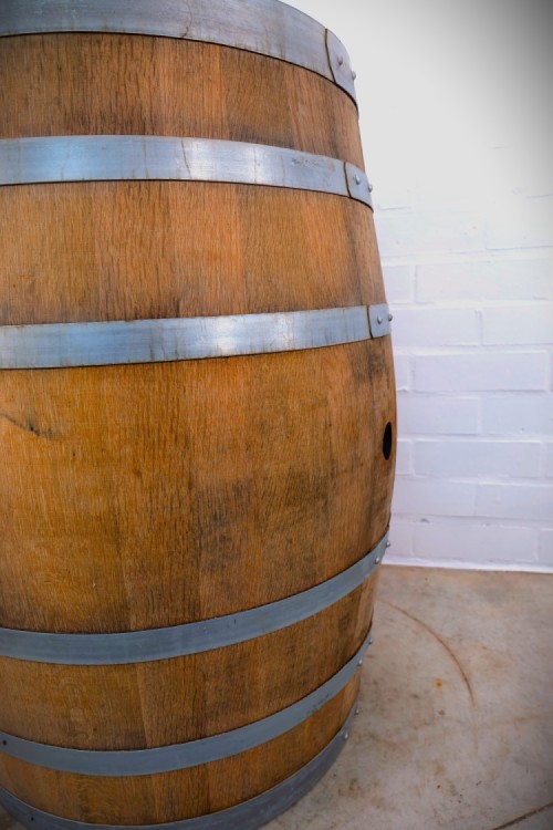Eikenhouten ton 300l