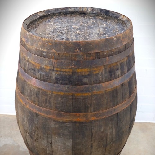 500l Whisky met vast deksel