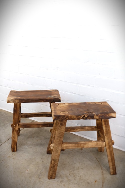 Tangan krukje 42 cm - teak