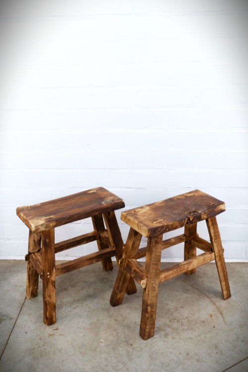 Tangan krukje 42 cm - teak