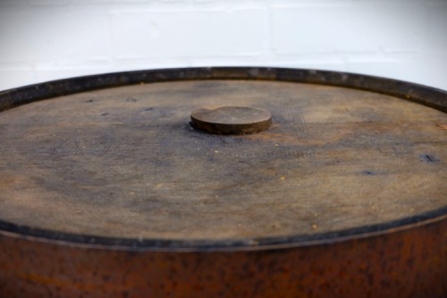 180l met vast deksel